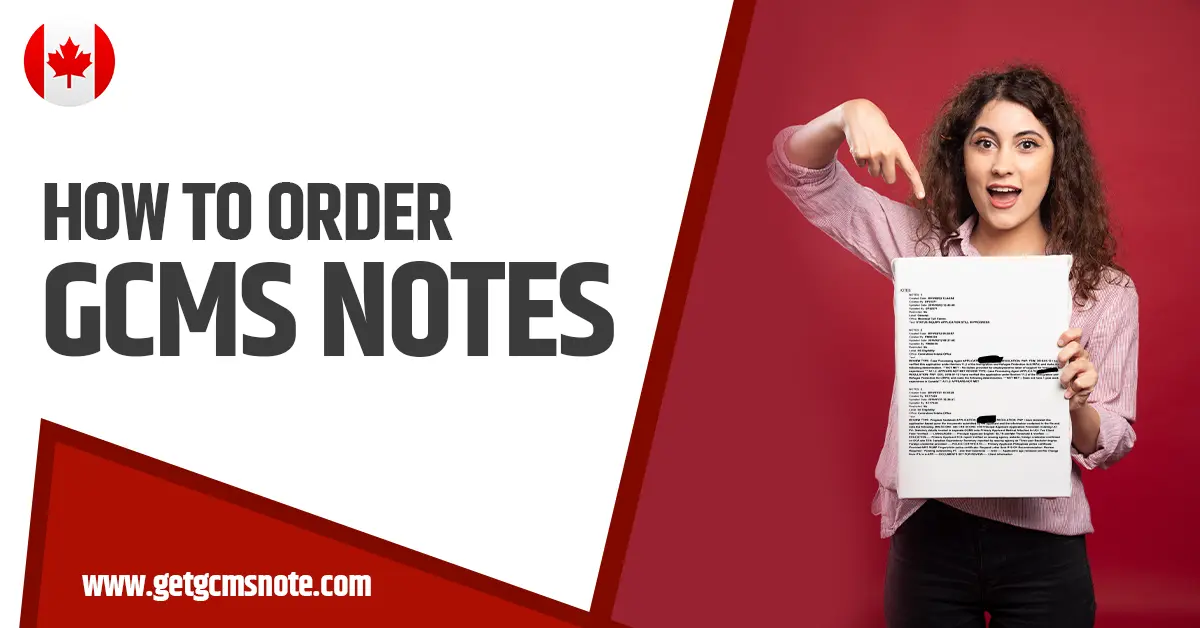How to Order GCMS Notes